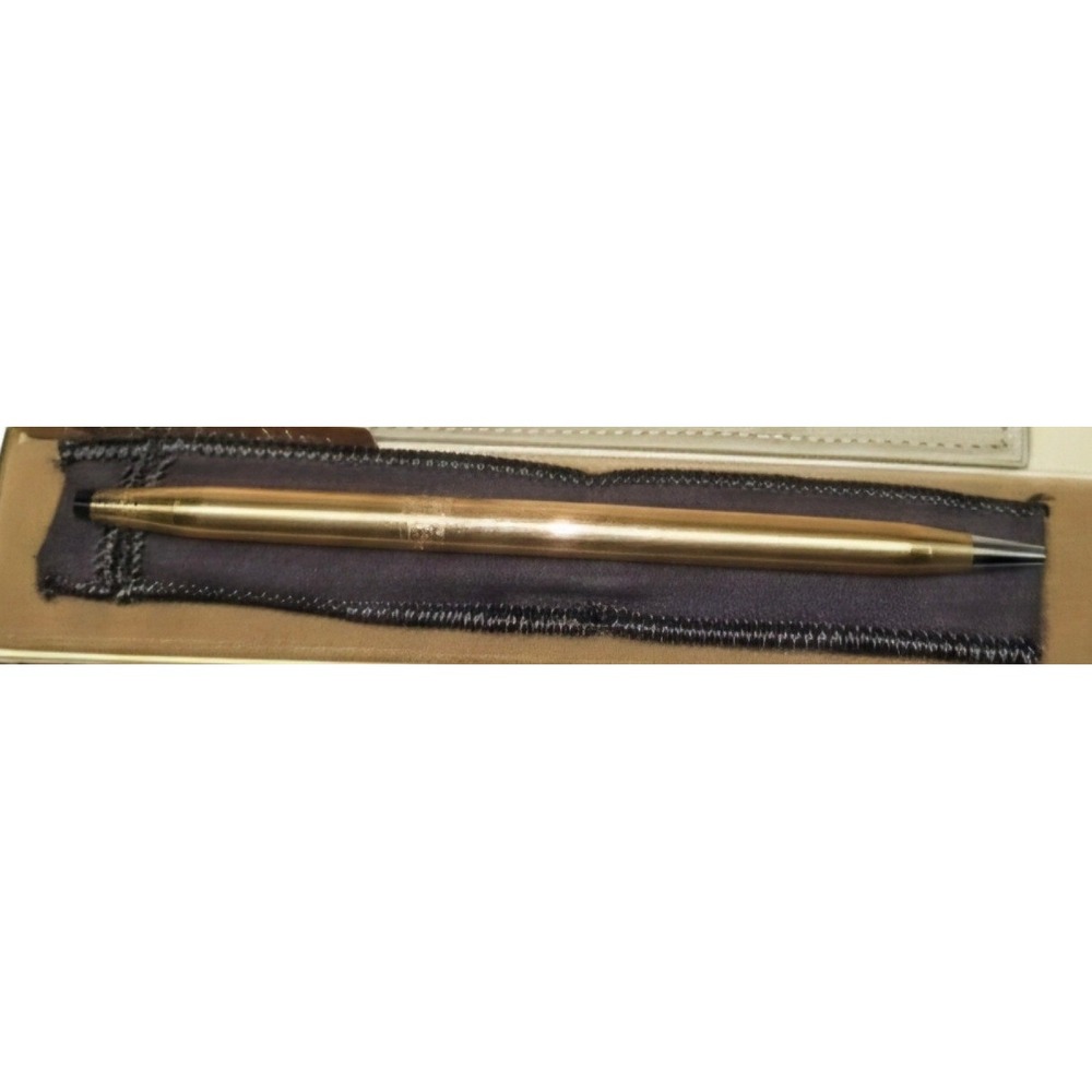 Vintage Cross Classic Century 14K Gold Filled Ballpoint Pen Set Model 1502 USA
